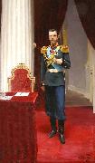 Ilya Repin Portrait of Emperor Nicholas II. oil